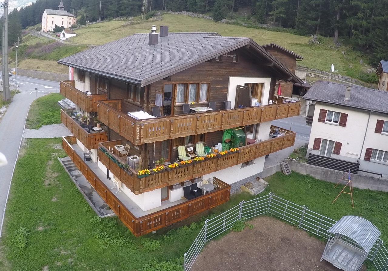 Ferienwohnung Silberdistel, Saastalstrasse 178 エクステリア 写真